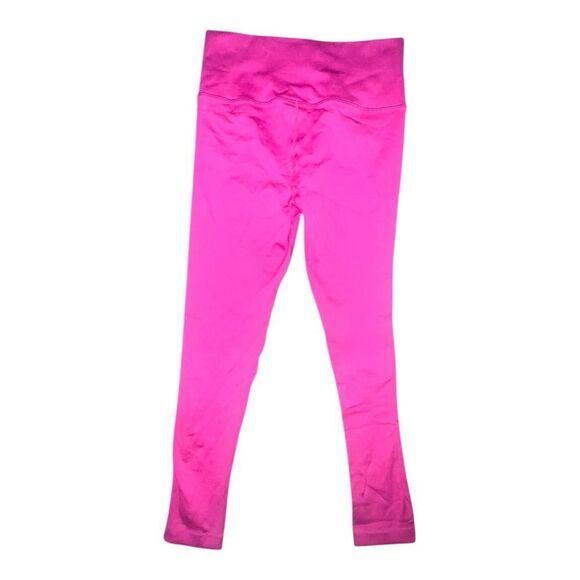 Athleta Hot Pink Aurora Tight Seamless Ribbed Ultra High Rise Small NWOT - Picture 4 of 7